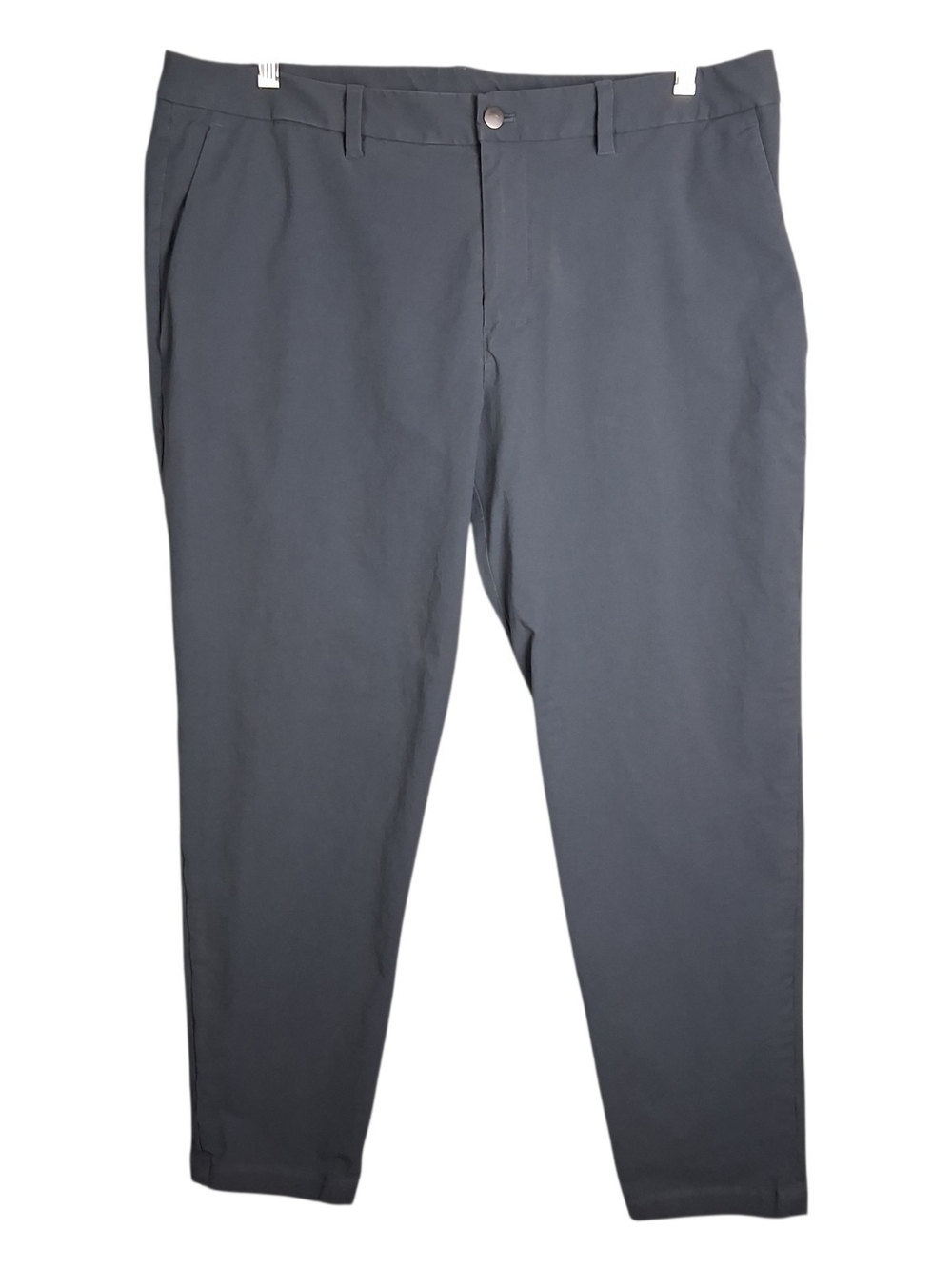 Lululemon ABC Slim Fit Trouser Pants Mens 38x31 Gray Cotton VersaTwill Chino